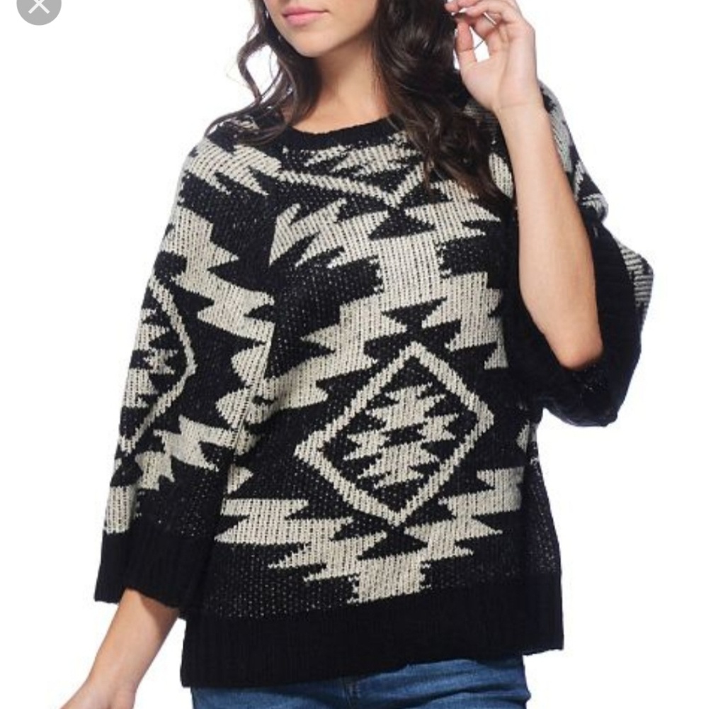 DeX Aztec poncho size S